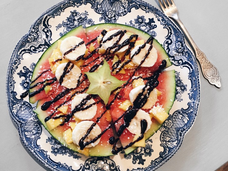 sue loves nyc suelovesnyc watermelon pizza wassermelonenpizza_wassermelonen_pizza_blog cheatmeal fitness food