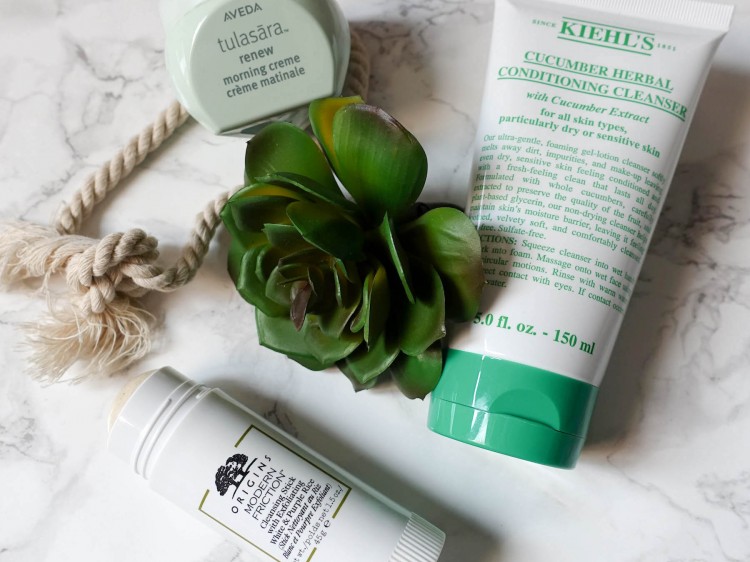 beauty-favoriten pflege-highlights suelovesnyc__origins_modern_friction_cleansing_stick_susan_fengler_blog_beauty_pflege_favoriten_adveda_tulasara_creme_kiehls_cucumber