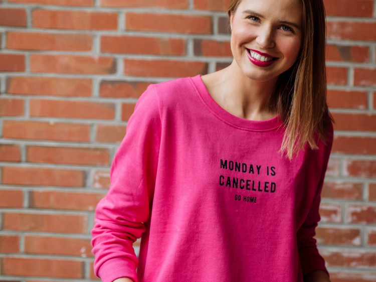 Monday is cancelled sweatshirt reserved suelovesnyc_susan_fengler_monday_is_cancelled_sweatshirt_reserved_weekly_update