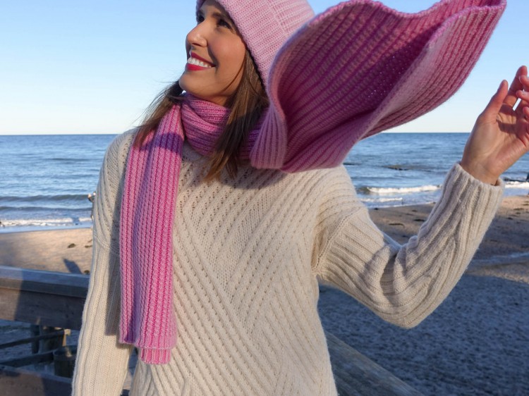 das beste draus machen suelovesnyc_Blogger_journalist_hamburg_ostsee_kuhlungsborn_kuehlungsborn_iris_von_arnim_canada_schal_pink_das_beste_draus_machen_weekly_update