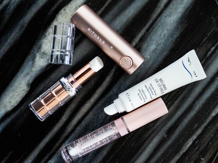 trockene lippen Lippenpflege suelovesnyc_lippenpflege_trockene_lippen_rituals_fortune_balm_catrice_clean_id_lip_oil_loreal_paris_litchi_plump_biotherm_beurre_de_levres