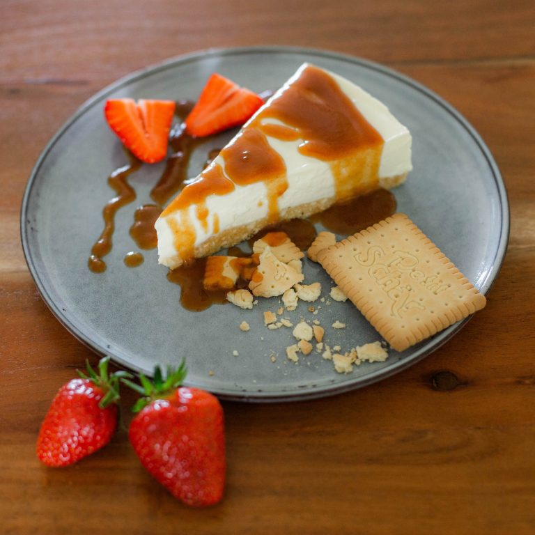Suelovesnyc Salted Caramel Cheesecake Glutenfreier Cheesecake mit